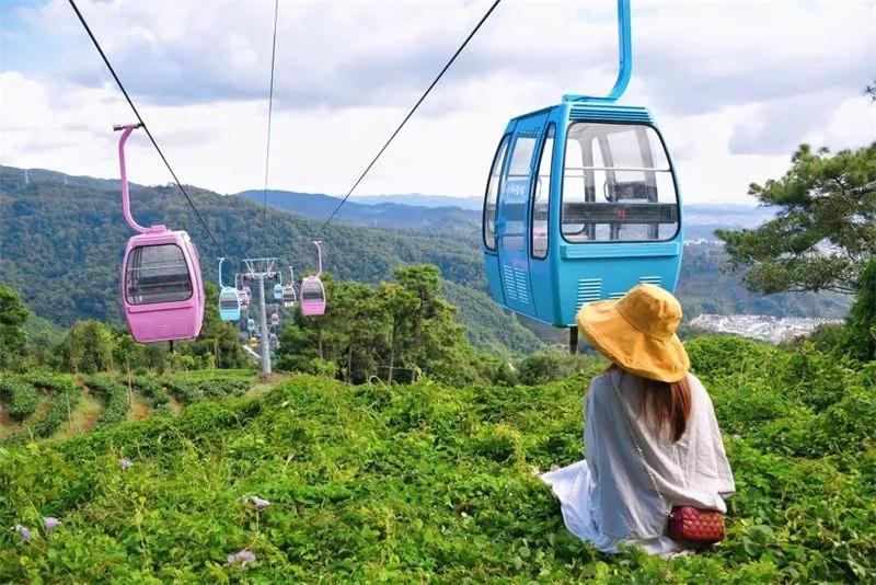 茶馬古道旅游景區(qū)彩虹索道